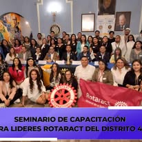 Seminario y capacitación Rotary